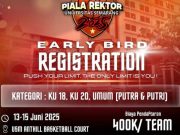 UKM Bola Basket USM Gelar Kejuaraan 3X3 Piala Rektor