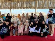 Tim PKM USM Gandeng BMKG Maritim Sosialisasikan Informasi Rob di Tambakrejo