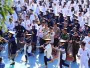 Peringatan Hardiknas di Kudus Dimeriahkan Tari Kretek dan Flashmob