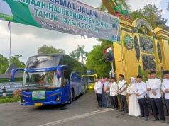 Wabup Bersama Ketua DPRD Lepas 580 Jemaah Calon Haji Blora Terbagi 4 Kloter