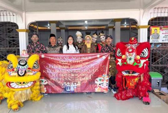 Kelurahan Jobokuto Gelar Sedekah Bumi, Ngakar Ngukir Ing Kuta