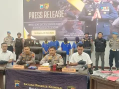 Polres Grobogan Amankan 30 Tukang Parkir Liar