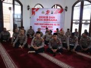Polres Kebumen Doa Bersama Sambut Hari Bhayangkara ke-79