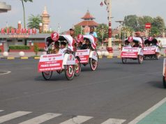 130 Anak Diarak Sebelum Ikuti Sunat Massal di Polres Kebumen