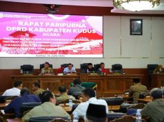 Bupati Kudus Sampaikan Jawaban atas Pandangan Fraksi Terkait Ranperda