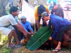 Masjid Al-Falah Kampung Madyorejo Menyembelih 15 Ekor Hewan Kurban