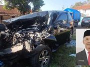 Wakil Ketua DPRD Ngawi Meninggal Kecelakaan di Jalan Tol Sragen