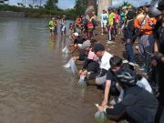 Gowes Ramah Iklim dan Tebar Benih Ikan Diikuti Ratusan Pesepeda