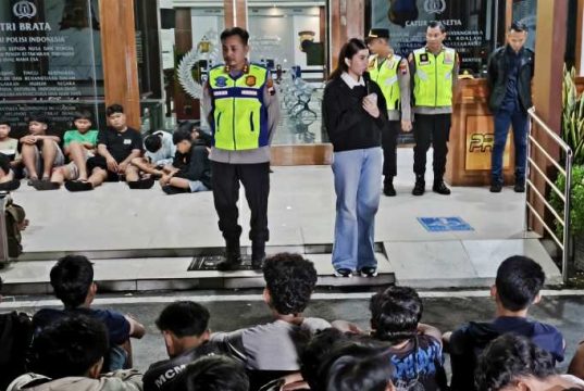 Wabup Kudus Bellinda Birton Turun Langsung Razia Balap Liar: 247 Remaja dan 129 Motor Diamankan