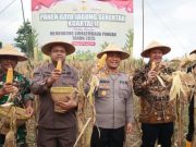 Polres Wonosobo Dukung Program Swasembada Pangan Nasional