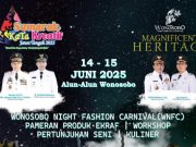 Wonosobo Night Fashion Carnival 2025, Bertabur Peserta Luar Daerah