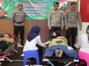 Sambut HUT Bhayangkara, Polres Wonosobo Gelar Donor Darah