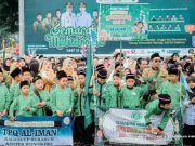 Ribuan Santri TPQ di Wonosobo Ikuti Semarak Muharram di Alun-Alun Setempat