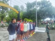 Babinsa Koramil Blora Latih Pemuda Calon Prajurit TNI AD