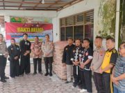 Jelang Hari Bhayangkara, Polres dan Perguruan Silat Sumbang Semen untuk Rehab Pastori Pendeta GKJ Taman Murni