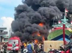Kembali Kebakaran Kapal Terjadi di Pelabuhan Tegal