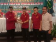 Ali Sobri Sungkar Terpilih dengan Suara Bulat Jadi Ketum KONI Kota Magelang 2025-2029