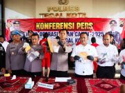 Operasi Aman Candi Polres Tegal Kota Ungkap Premanisme dan Kasus Narkoba