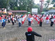 Meriahkan HLUN Ke-29, Ratusan Lansia Semangat Ikuti Senam Bersama