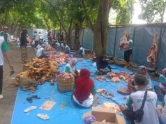 Daging Kurban MAJT Langsung Dibagikan pada Masyarakat yang Membutuhkan