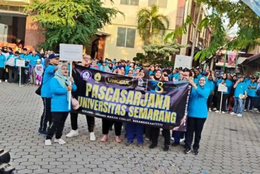 Ratusan Peserta Ikuti Jalan Sehat Dies Natalis Ke-38 USM, Doorprize Motor Genio