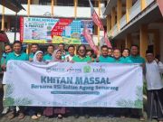 RSI Sultan Agung dan Bank Jateng Syariah Gelar Khitanan Massal di Haul Ponpes Al Hikmah 2