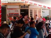 Rangkaian Hari Donor Darah Sedunia di Grobogan Diserbu Warga, Mulai dari Makan Bakso sampai Donor Darah Massal
