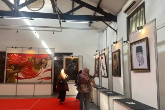 Pameran Lukisan Bung Karno di Oude Trap, Menyelami Semangat Presiden Pertama