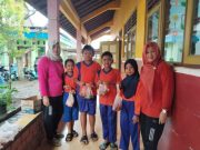Latihan Kurban, SD Negeri 4 Kaliaman Sembelih 1 Ekor Sapi