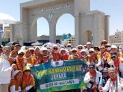 Jemaah KBIHU Muhammadiyah Jepara Napak Tilas Perjuangan Rasulullah di Thaif