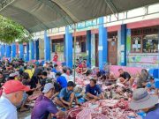 PRM Blimbingrejo Nalumsari Sembelih 221 Hewan Kurban, Infaq Sholat Idul Adha Rp. 20,8 Juta