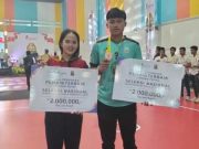 Luar Biasa, Dua Atlet Sepak Takraw Jepara Raih Gelar Pemain Terbaik Kejurnas Piala Menpora