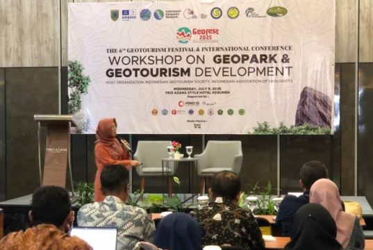 Empat Pakar Geopark Isi Workshop Geofest di Kebumen