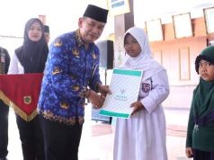 Santunan dari Baznas untuk Program Anak Yatim Bahagia