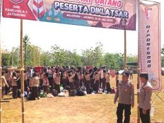 Sebanyak 360 Siswa Mengikuti Diklatsar di Lapangan Mojopuro