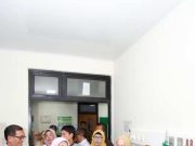 Bupati Lilis Nuryani Jenguk Bayi Kembar Tiga di RSUD dr Soedirman