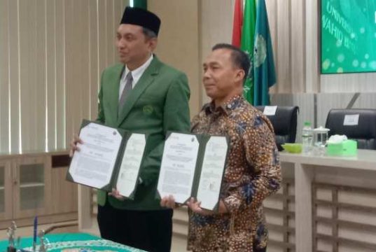 Berkunjung ke Unwahas, Mendukbangga Pertama Kalinya Tanda Tangani MoU di Kampus