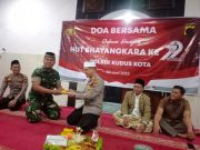 Kapolsek Kota Kudus Pimpin Sholat Jamaah dan Doa Bersama HUT Bhayangkara