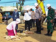 Wabup Blora Groundbreaking SPPG Polres, Dukung Program Makan Bergizi Gratis
