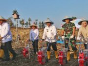 Tanam Jagung Bareng Kapolri, Gubernur Ahmad Luthfi All Out Dukung Swasembada Pangan