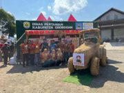 Dinas Pertanian Grobogan Pamerkan Traktor Jerami dan Profesor Tani di Expo PADI Jawa Tengah 2025