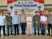 Bupati, Kapolres dan Kajari Kendal Tinjau Pelaksanaan Gerakan Pangan Murah di Balai Desa Ngareanak