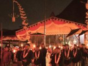 Prosesi Tapa Bisu, Suasana Kota Wonosobo Hening dan Gelap Gulita