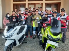 H. Murdoko Lepas dan Ikut Touring Jelajahi Tempat- Tempat Wisata