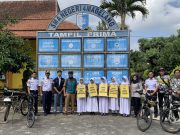 Dishub dan Komunitas MagelangBIKE, Kampanye Keselamatan di Jalan kepada Siswa Baru SMA Negeri