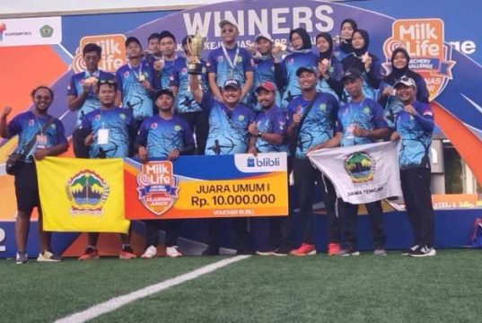 Jawa Tengah Pertahankan Gelar Juara Umum di MilkLife Archery Challenge Kejurnas Panahan Junior 2025