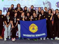 Tim Bola Voli Putri USM Raih Emas di Pomprov 2025