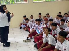 UKM Pilus USM Gelar Penyuluhan Anti Narkoba di SMPN 34 Semarang