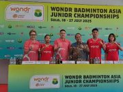 322 Pebulutangkis Ikuti Kejuaraan WONDR Badminton Asia Junior Championships 2025