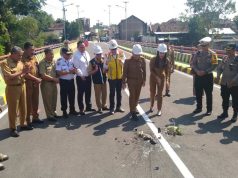 Diawali Ritual Pecah Kendi, Jembatan Karangsambung Kudus Resmi Dibuka